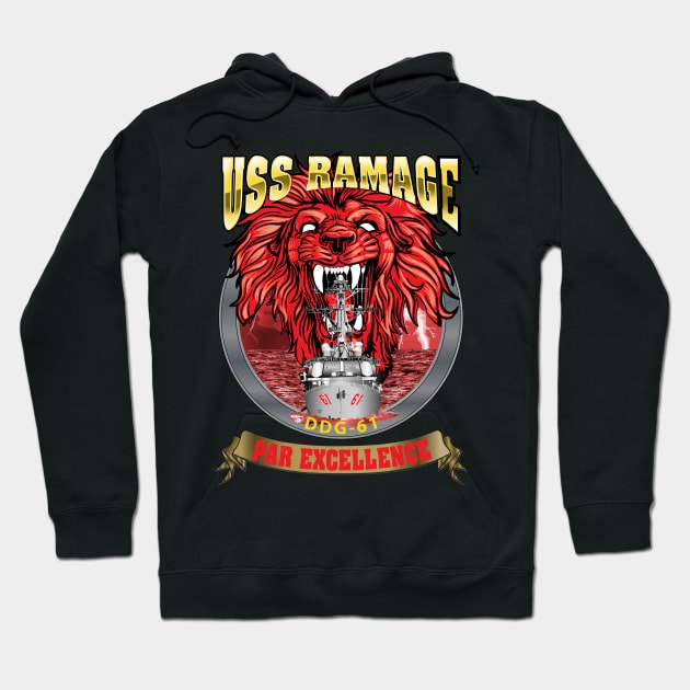 USS Ramage - DDG 61 - Par Excellence Hoodie by twix123844